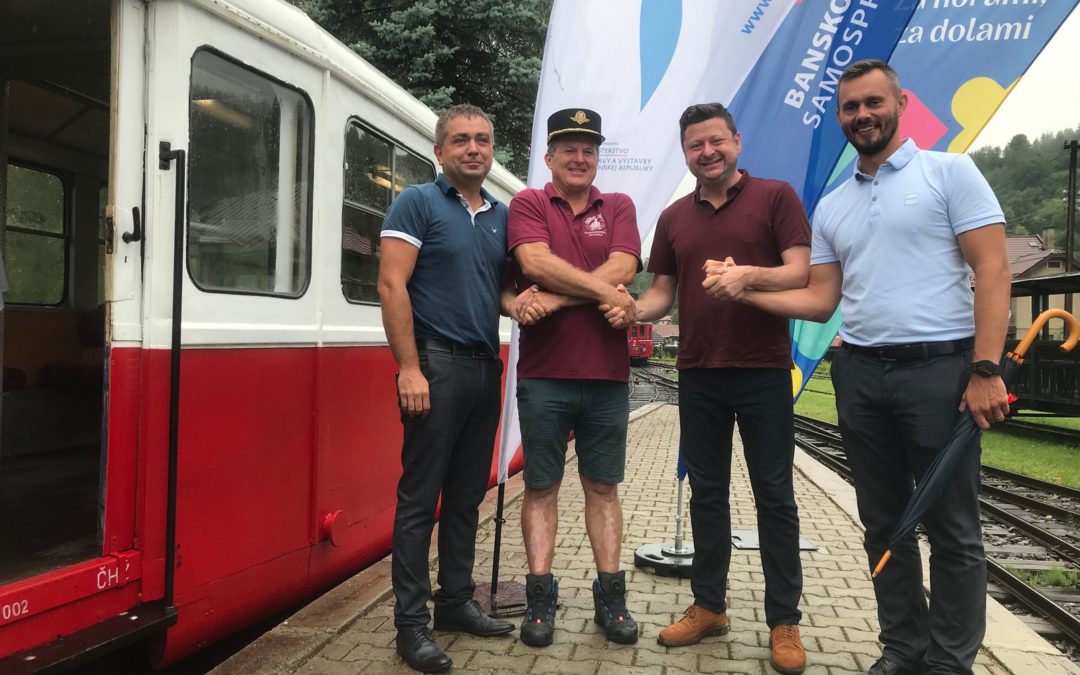 Slávnostné predstavenie renovovaného historického vagóna Čiernohronskej železnice s interaktívnym prvkom a jeho uvedenie do prevádzky