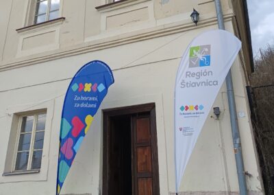 V Štiavnických Baniach vzniká informačné centrum Banskoštiavnického geoparku